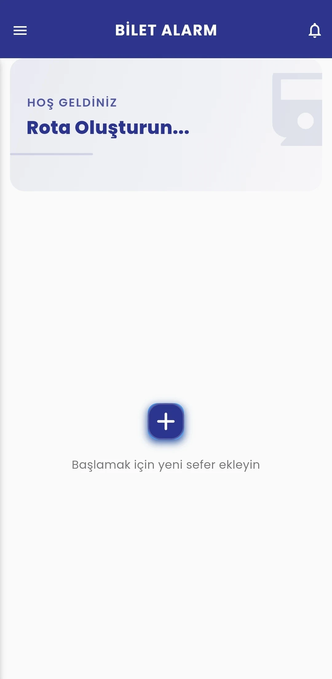 Tren Bilet Alarm: Koltuk Alarm screenshot